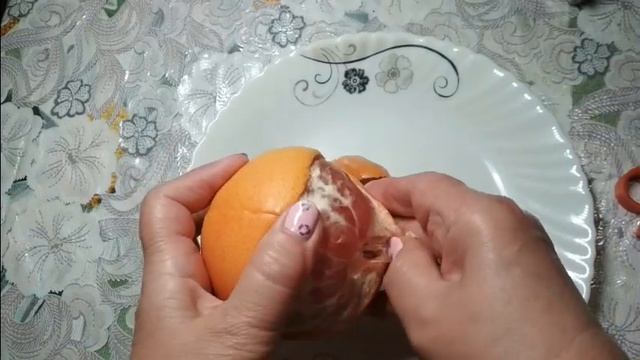 DIY.Как почистить грейпфрут. Легко и просто! How to clean a grapefruit.Come pulire un pompelmo. смотреть онлайн