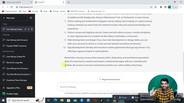 Best Online Earning  Without Investment- From Chat GPT смотреть онлайн