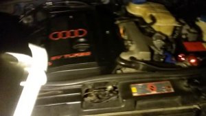 Audi A4 1.8 T blow off valve Repositioned