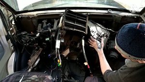 Volkswagen Transporter T5 Снял короб печки вентилятора,вытащил Скелет Торпеды дохрена работы ®️