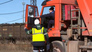 Соревнования водителей грузовиков