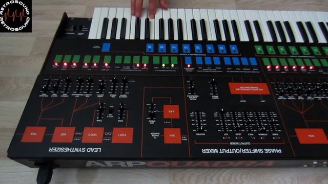 Best of ARP QUADRA Synthesizer ~ RetroSound Demo смотреть онлайн
