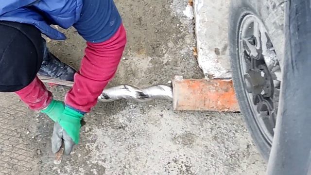 разбираем шнековую пару Т10-1. 5 в полевых условиях