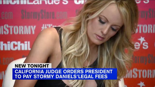 Trump ordered to give Stormy Daniels more money