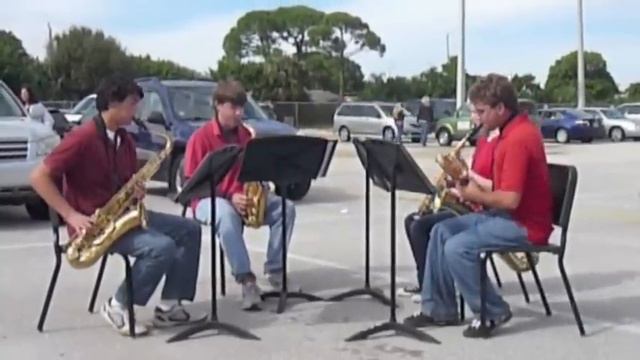 JHS 2009 Sax Quartet смотреть онлайн