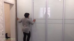 Шкаф купе с делителями на дверках. Внешний вид и внутреннее наполнение шкафа