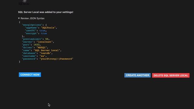 How to Use VS Code to Run SQL on a Database