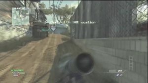 MW3  Competitive Sniping Game 1 (TRG Hype)