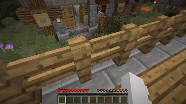 ВЫЖИВАНИЕ В ДЕРЕВНЕ МАЙНКРАФТ. ДЕВУШКА АРИНА АЙС ИГРАЕТ MINECRAFT смотреть онлайн
