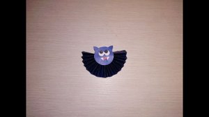 Оригами Летучая мышь из бумаги