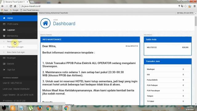 1 CARA LOG IN DI JAVA TRAVEL SYSTEM смотреть онлайн