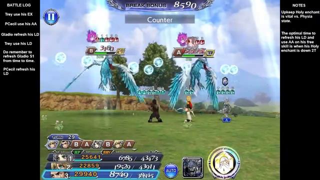 DFFOO GL Ancient Memories Pt.14 LUFENIA PCecil BT Trey LD Gladiolus LD