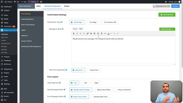 Best wordpress form plugin WP Fluent Forms Pro смотреть онлайн