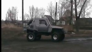 На смотринах тюнингованого уазика )
