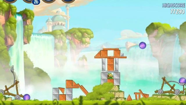 Angry Birds Star Wars 2 Level B1-9 Naboo Invasion 3 star Walkthrough смотреть онлайн