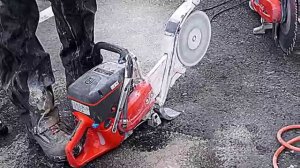 КУБАНЬ ИНСТРУМЕНТ. ДЕМОНСТРАЦИЯ ТЕХНИКИ HUSQVARNA. Бензиновый резчик K 3000 Cut-n-Break EL10.