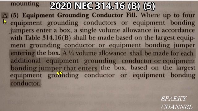 2020 NEC Box Fill Example Including Internal (Integral) Clamps with new Ground Fill Rules 314.16 B смотреть онлайн