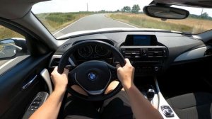 Bmw 1-Series F20 116i 1.6 136HP (2014) POV Test Drive & Acceleration 0-100 | 4K #143