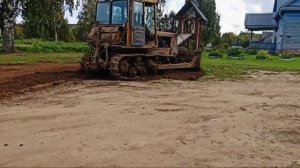 Напросилась в трактор