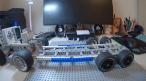 СТРОЮ лего ГРУЗОВИК! | ПРИЦЕП ПОСТРОЕН! | самоделки из лего техник | михалыч