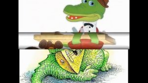 Зелёный крокодил