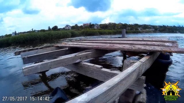 Прогулка на байдарке по реке Ингул смотреть онлайн