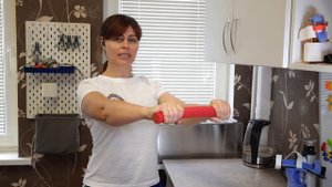 Упражнения с флексбаром при латеральном эпиконделите