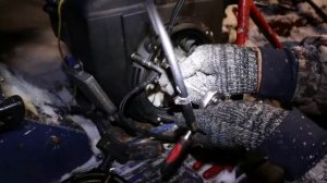 Устанавливаем крышку стартера на двигатель Лифан 24 л с