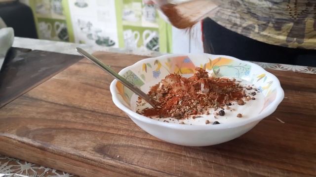 Отбивная по французски с картофелем