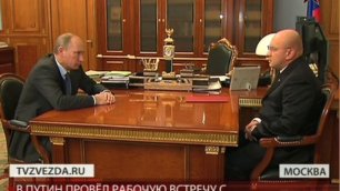 В.Путин провел рабочую встречу с губернатором Ненецкого авто