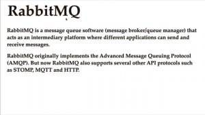 Spring Boot RabbitMQ Tutorial - #2 - What is RabbitMQ ?  | Use of RabbitMQ in a Microservices