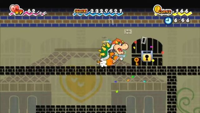 Super Paper Mario Walkthrough | Flipside Pit of 100 Trials смотреть онлайн