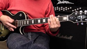 Epiphone Adam Jones Les Paul Custom Silverburst - Frazetta The Berzerker unboxing and Tone Test Dem
