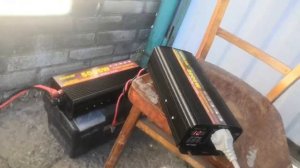 Тест кондера на преобразователи 12-220 Вольт