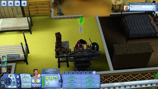 Let's Play The Sims 3 Supernatural Part 8, Fairy Repair & Bonehilda - Commentary смотреть онлайн