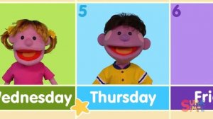 Days Of The Week featuring The Super Simple Puppets | Kids Songs | Super Simple Songs