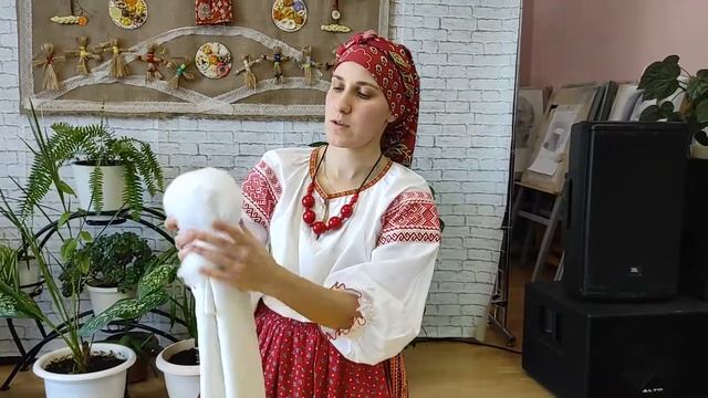 Кукла младенец из одежды для новорожденного . Фольклор с мамой смотреть онлайн