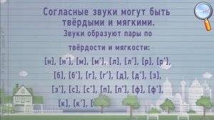 Русский язык 3 класс (Урок№27 - Звуки и буквы. Согласные звуки.)