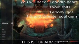 How to Make Daedric Armor Easily