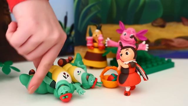 Учимся с Лунтиком - Нехорошие гусеницы 🐛 смотреть онлайн