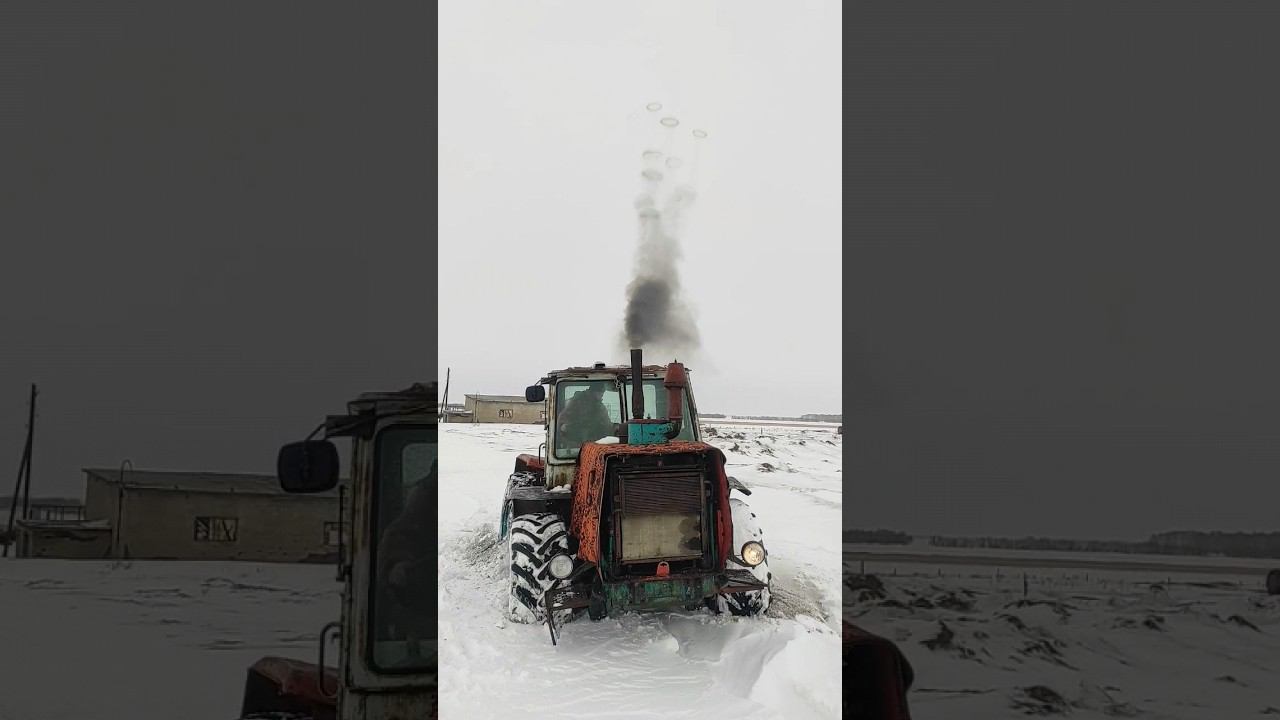 ХТЗ пускает колечки... смотреть онлайн