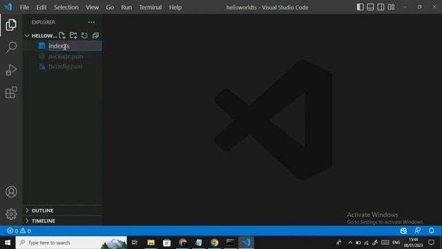 How to Write Hello World Code in TypeScript? Tutorials For Beginners - Hindi / Urdu - Easy Tutorial