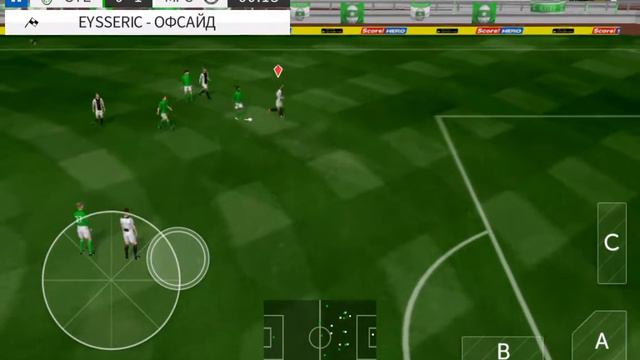 Немного игры в Dream League Soccer 2016 смотреть онлайн