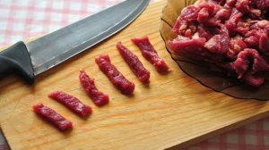 Пражский салат с говядиной