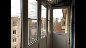 панорамное остекление балкона с крышей