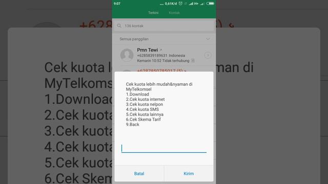 Cara Cek Sisa Kuota Telkomsel Terbaru 2018