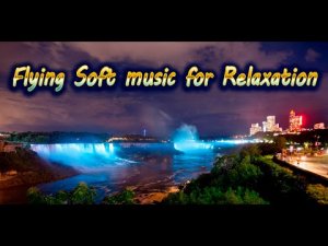 Relaxing music, stress relief, Flying Soft music for Relaxation, peaceful piano music &Flute music