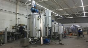 Вакуумный Гомогенизатор для производства лекарственных и косметических Мазей и Гелей -  Видео