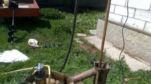 Бурим сами. процесс бурения скважины на воду этап 3
