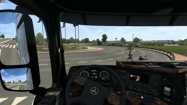 Euro Truck Simulator 2  Будни дальнобойщика. Часть 362. Перевозка Кондиционеров на Mercedes-Benz
